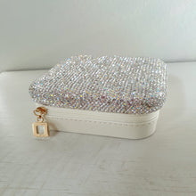 Load image into Gallery viewer, Rhinestone Travel Jewelry Box
