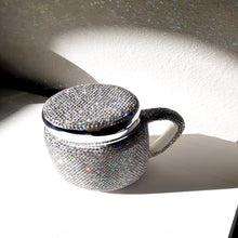 Load image into Gallery viewer, &quot;Warmth on Cool Days&quot; Bling Mug With Lid
