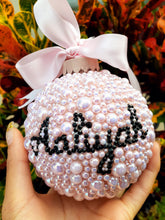 Load image into Gallery viewer, Blush Baby Pink Pearl Ornament 4 inches
