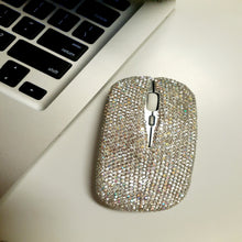 Load image into Gallery viewer, Wireless Computer Mouse (With Silver Trimming on Top)
