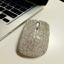 Load image into Gallery viewer, Wireless Computer Mouse (With Silver Trimming on Top)
