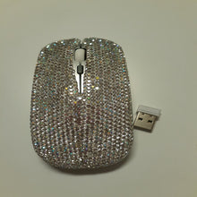 Load image into Gallery viewer, Wireless Computer Mouse (With Silver Trimming on Top)
